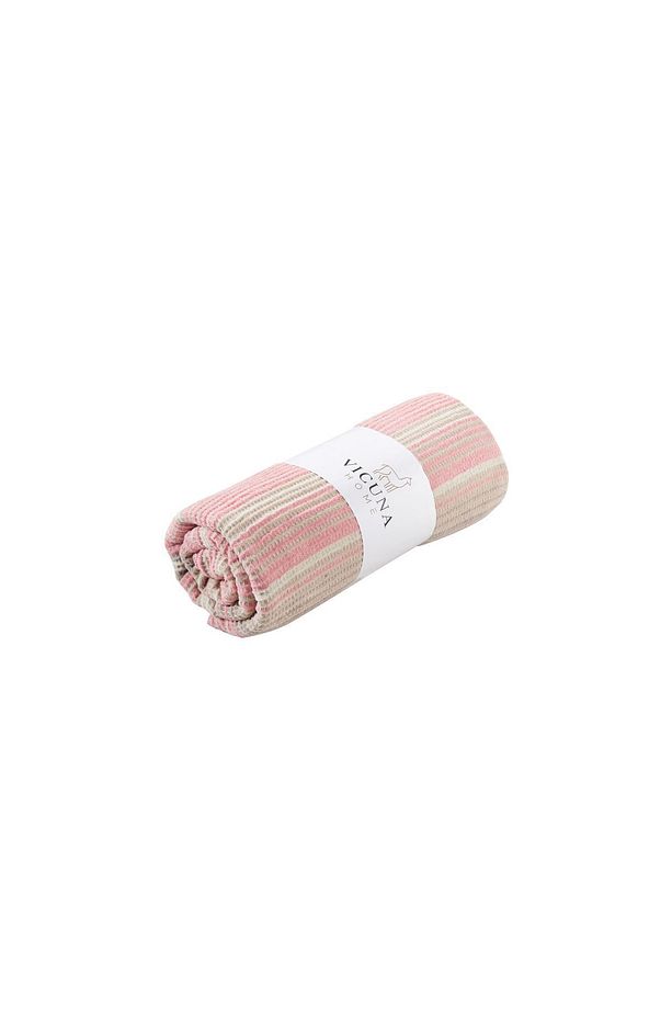 Softy Pamuklu 4 Mevsim Tek Kişilik Battaniye -pembe - 4