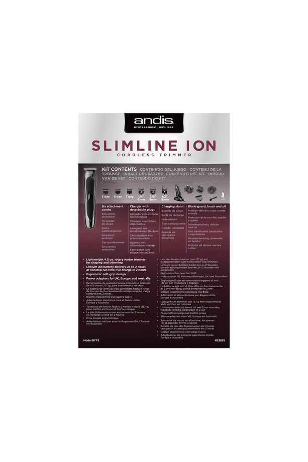 Slimline Ion BTF Sakal, Ense ve Vücut Kesim Makinesi | Ev Kullanımı İçin - 4