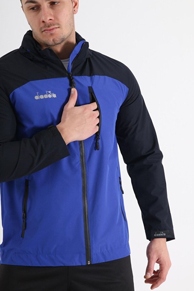 Αδιάβροχο Elite Saks Navy Blue - 5