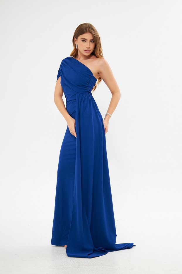 Evening & Prom Dress - Blue - Slim
