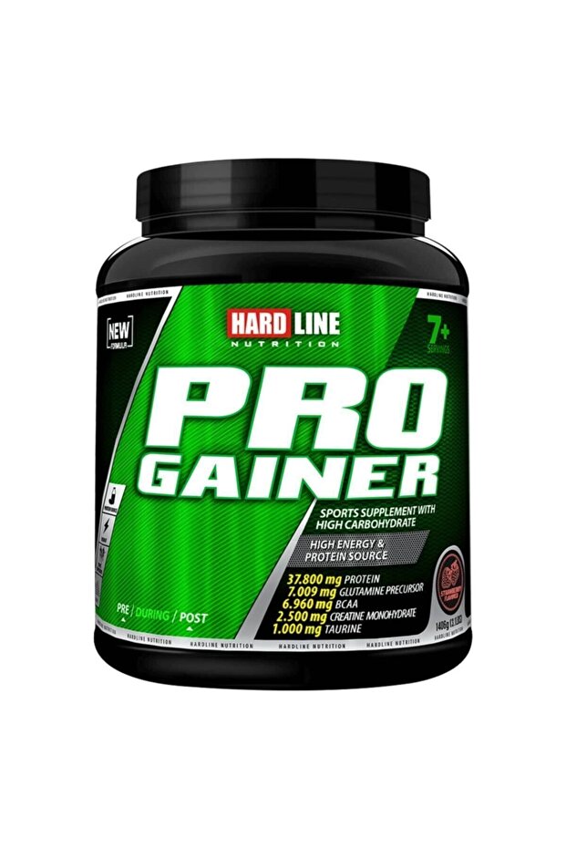 Progainer Çilekli Çilek 1406 gr Gainer Karbonhidrat Tozu - 1