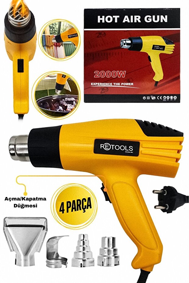 ELEKTRİKLİ SICAK HAVA TABANCASI - 1