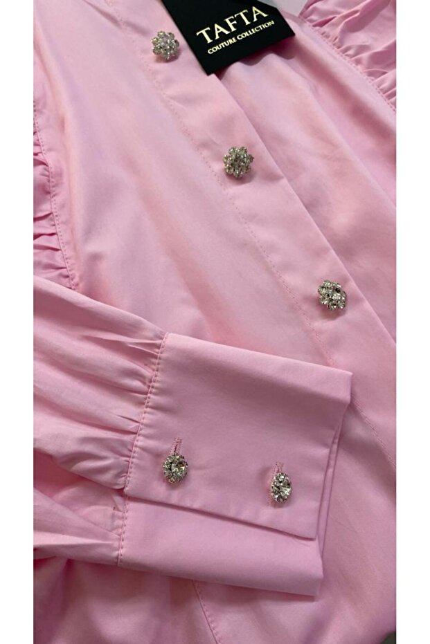 Pembe Ahu Gömlek - 3