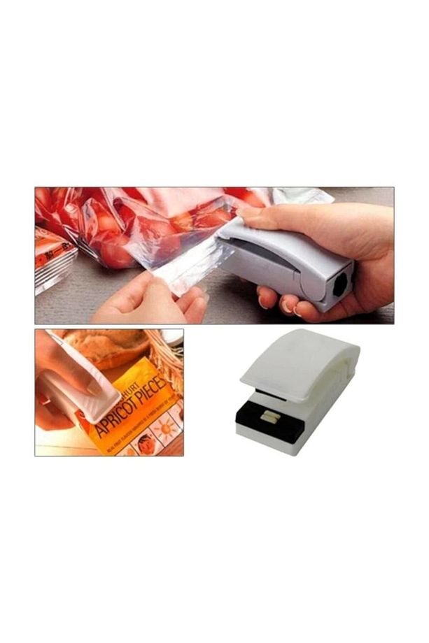 Pilli Poşet Kapatıcı Super Sealer Paket Kapatıcı Poşet Ağzı Kapatıcı - 2