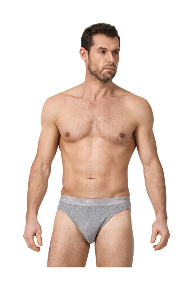 Gray Color Sports Slip Panties