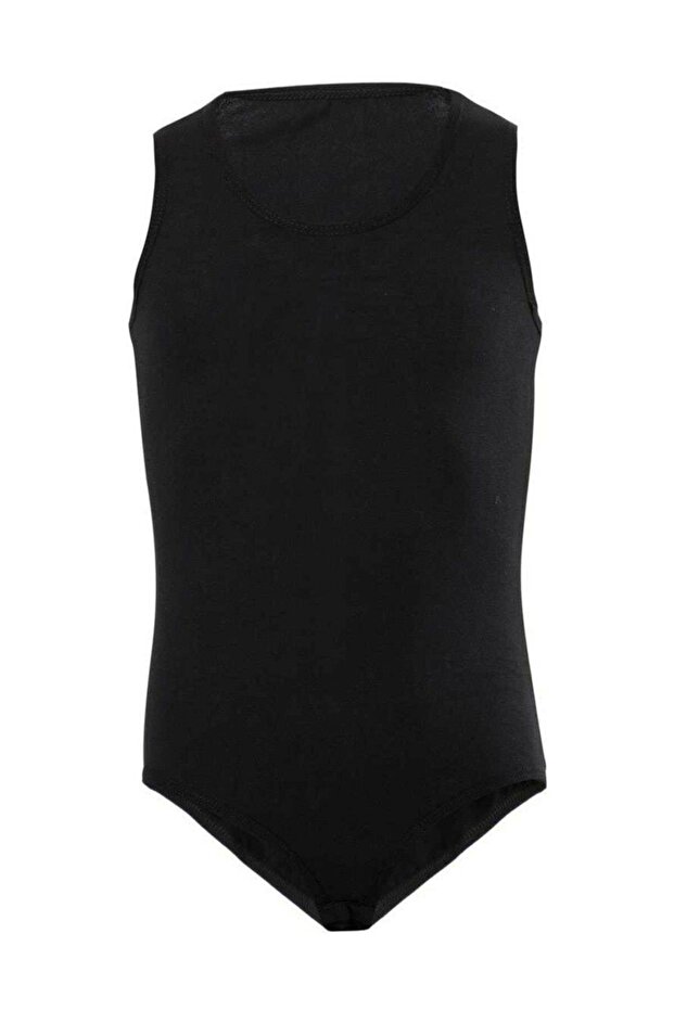 5 Pieces Black Color Wide Strap Children's Snap Badi