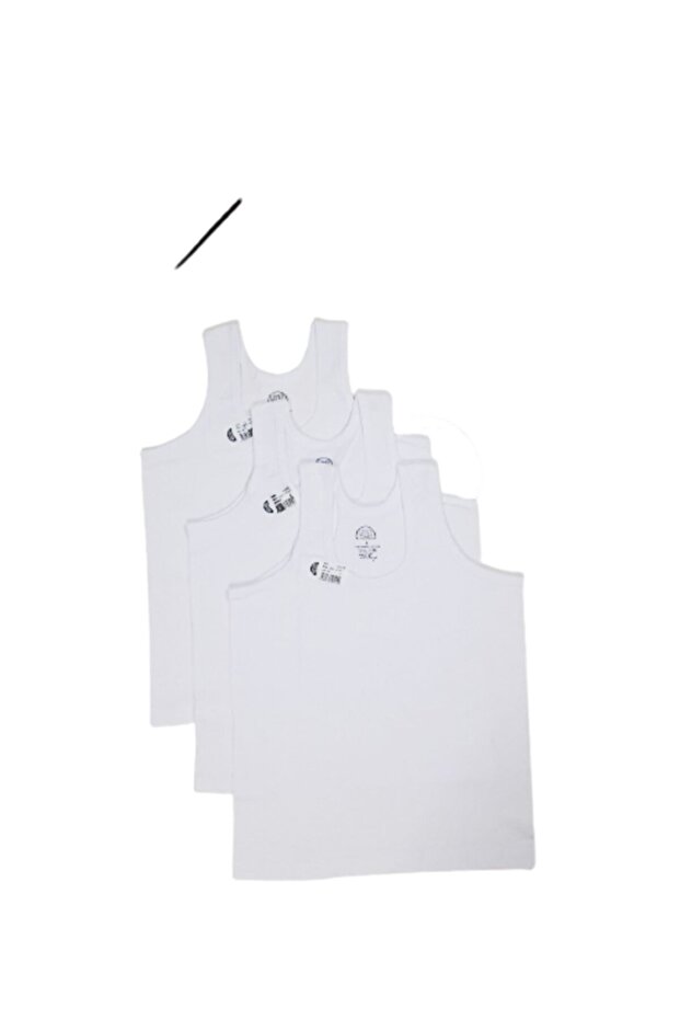 Silver 3-pack Boy Undershirt