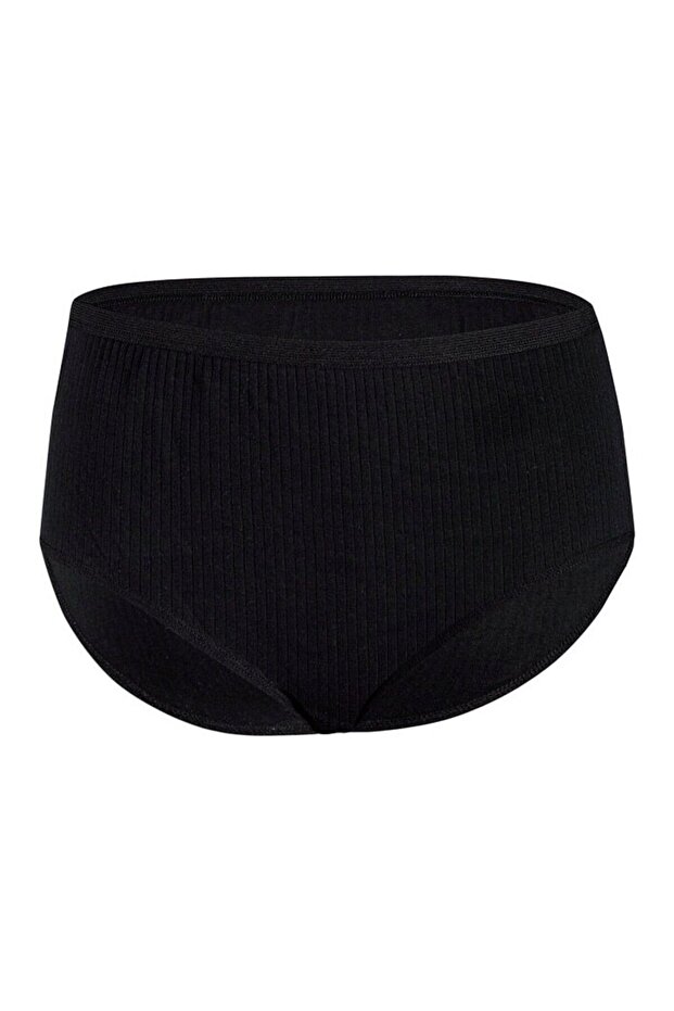 12 Pieces Black Color High Waist Striped Bato
