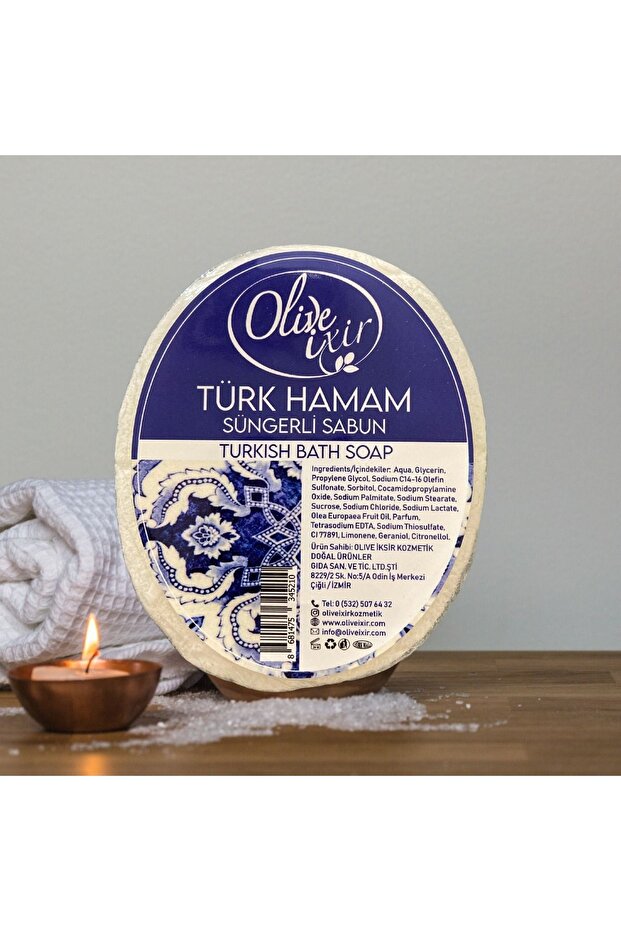 Süngerli hamam sabunu - 1