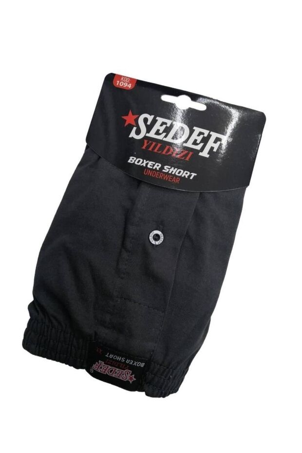 2 Pieces Black Color Towel Waist Boxer