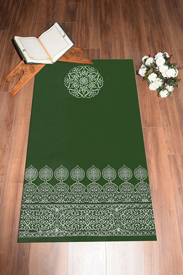 Digital Printed Washable Motif Gift Prayer Rug Prayer Mat 70X130