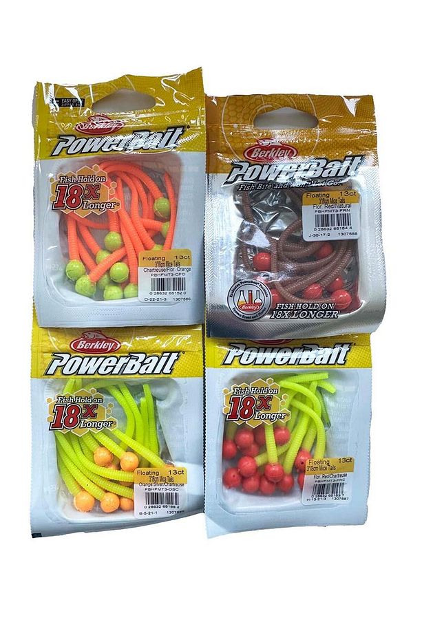 Power Bait 8cm Floating Mice Tails 13 Adet - 1
