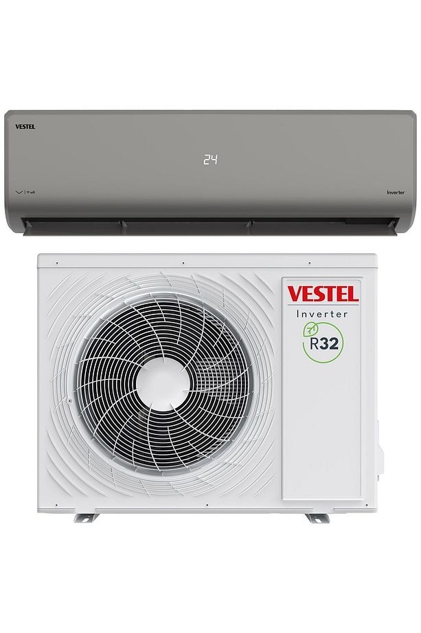 Vega Plus G Gri 182 A++ 18000 BTU WIFI Inverter Duvar Tipi Klima - 3