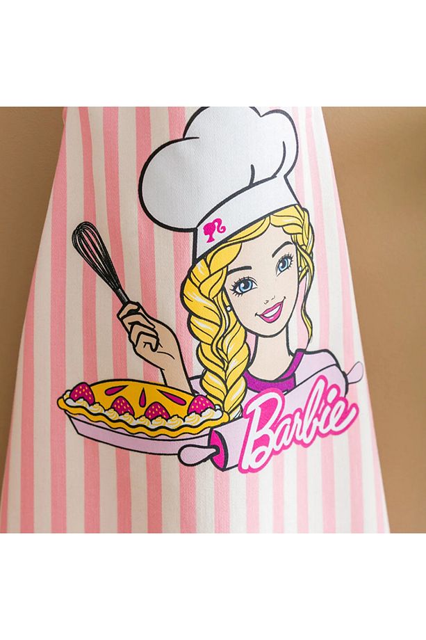 LCW HOME Barbie Baskılı Mutfak Önlüğü - 1
