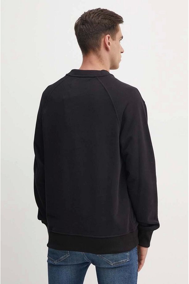 CK Logolu Siyah Sweatshirt - 2