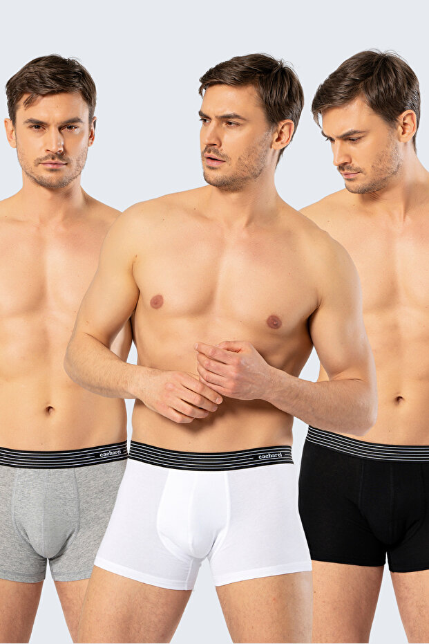 1320 Erkek Boxer 3'lü Paket - 1