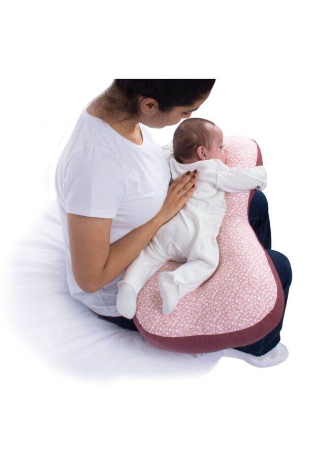 وسادة عملية للرضاعة - نمط زهرة مقرمشة - 2