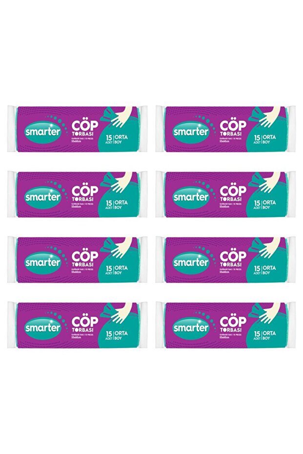 8 Li Orta Boy Çöp Torbası - 1