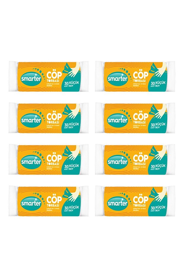 8 Li Küçük Boy Çöp Torbası - 1