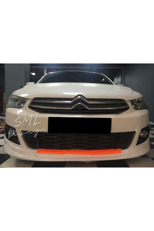Citroen C Elysee Makyajsız Ön Ek 2013-2017 Plastik Boyasız Citröen C-elyse-elize Ön-bodykit-ek - 2