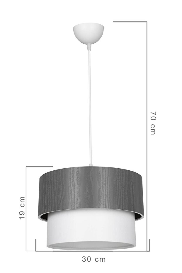 Deko Gri Sarkıt - 2