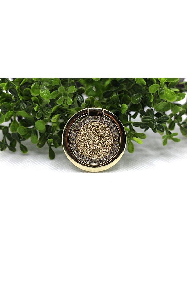 Popsocket Telefon Tutacağı Yüzük Demir Model ve Taşlı Parmak Tutucu - 1