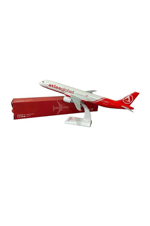 Maket Uçak Lisanslı - A321 1:100 Model Mika Uçak 44 Cm - 2