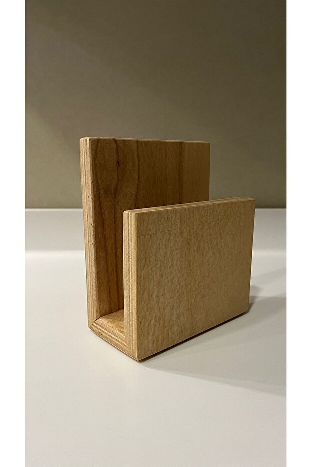 Ahşap Peçetelik - 4