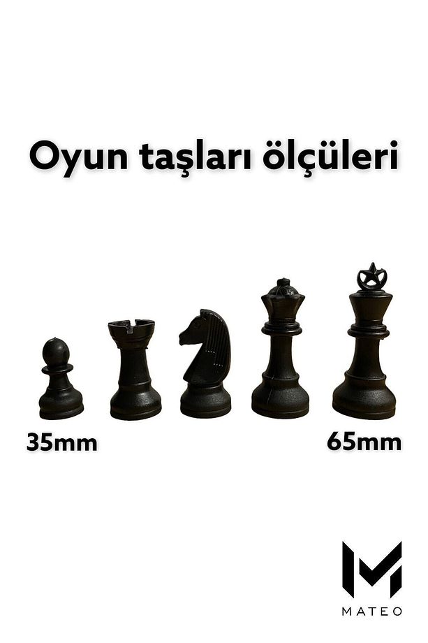 Ahşap Satranç Takımı - 5