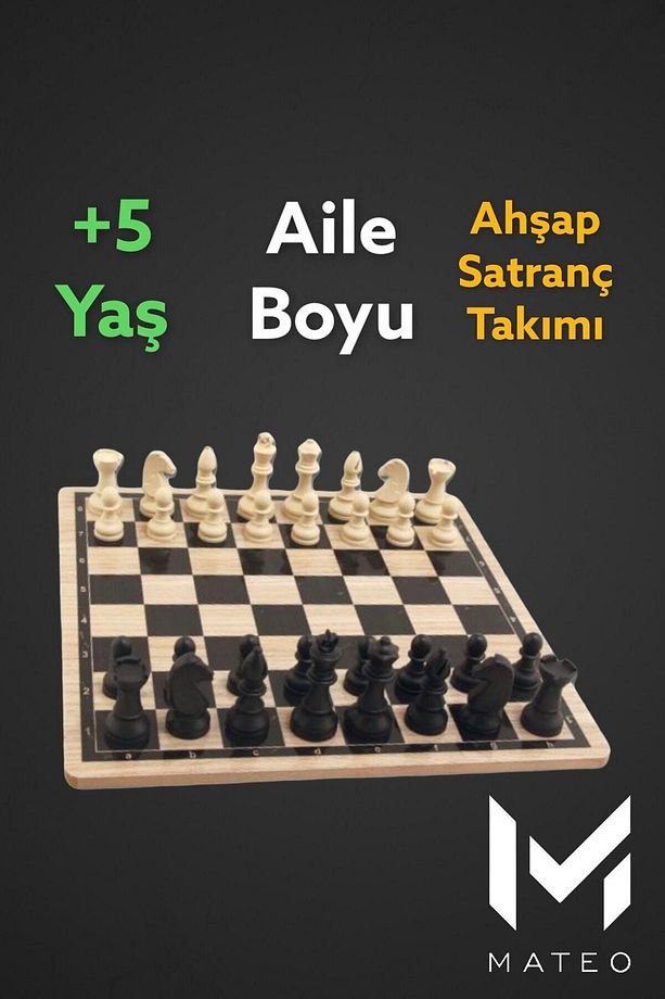 Ahşap Satranç Takımı - 2
