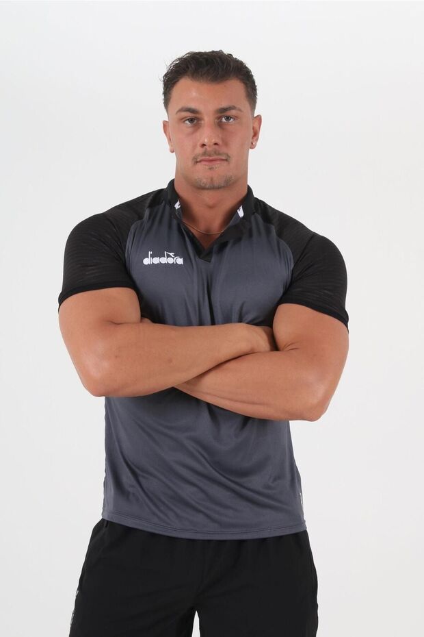 Premium Camping T-Shirt Anthracite