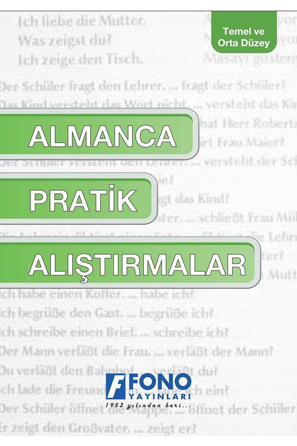 Almanca Pratik Alıştırmalar - 1