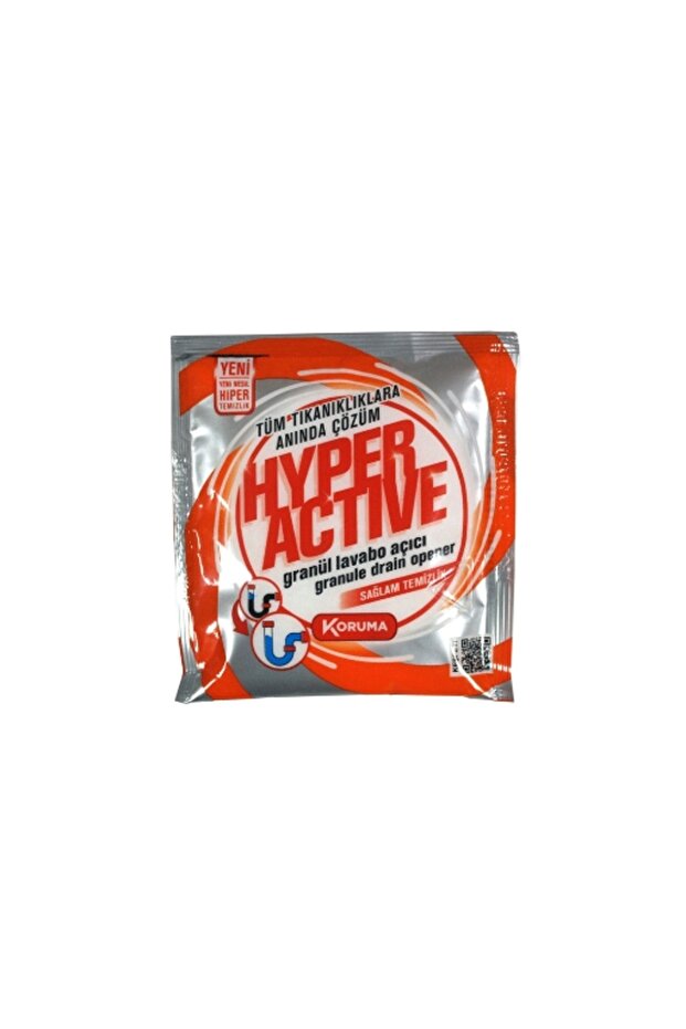 Hyper Active Lavabo Açıcı 3x70 Gr. Granül (24'LÜ)