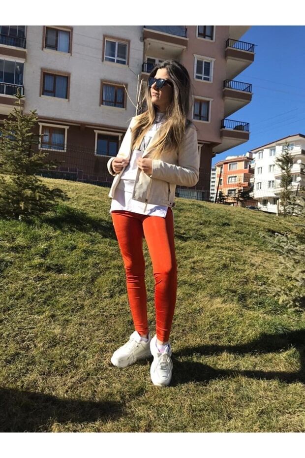 Kiremit Renk Disco Tayt - 1