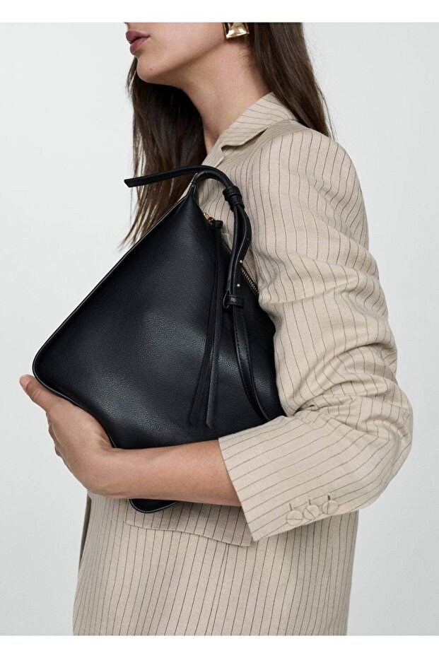 Çizgili kumaş blazer ceket - 6