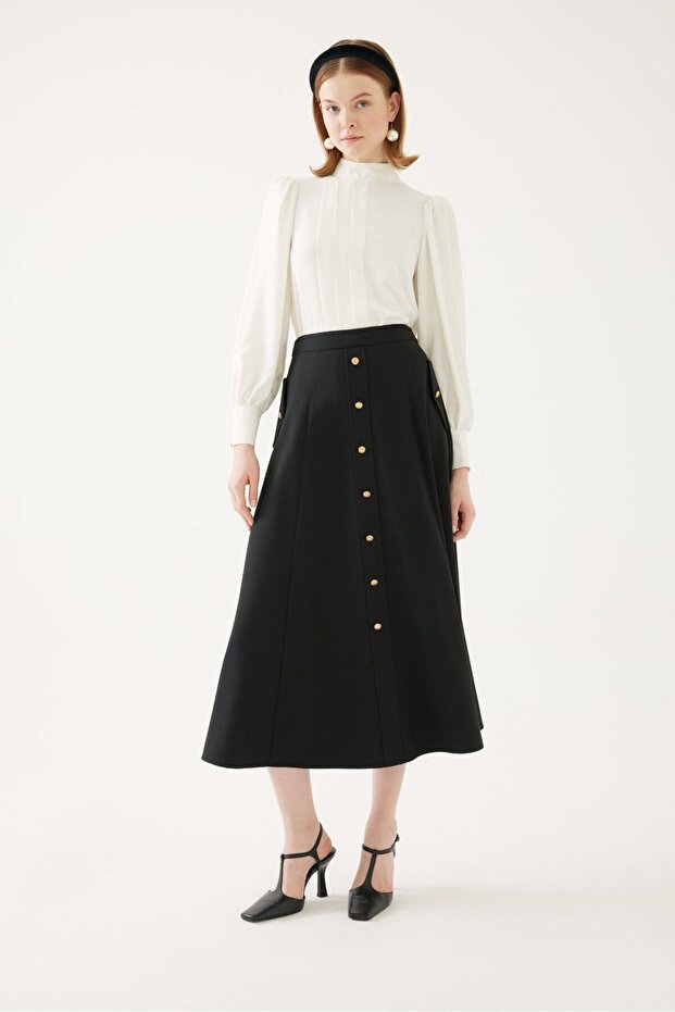 Bisiklet Yaka Bluz - 4