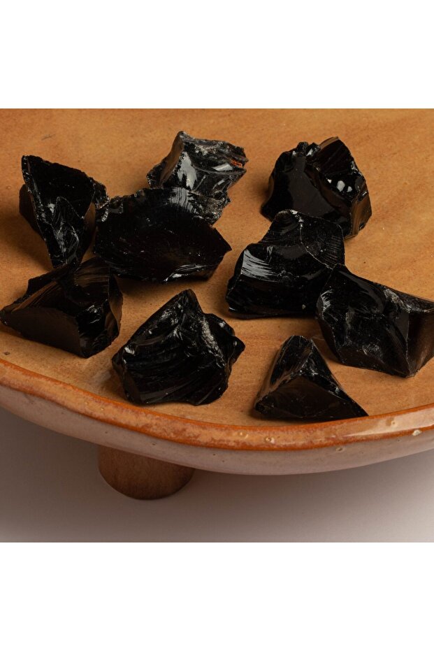 Obsidyen Ham Doğal Taş - 2