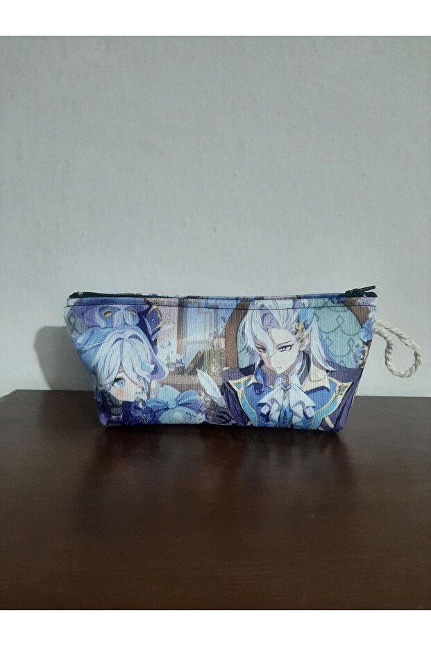 GENSHIN IMPACT - Furina and Nevilette patterned pen holder - makeup bag