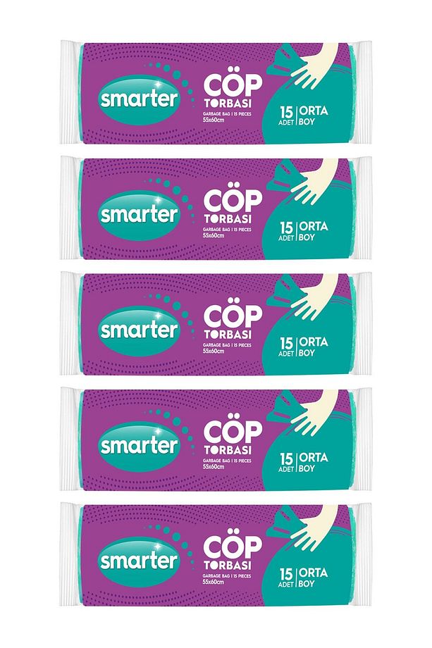 5 Li Orta Boy Çöp Torbası ( Çöp Poşeti ) - 1