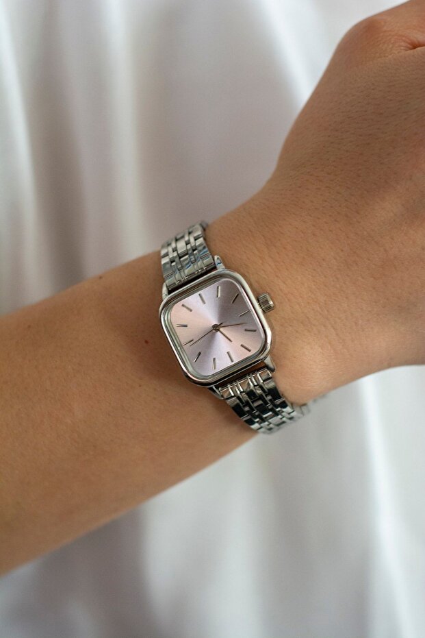 Basic Silver Square Kol Saati - 2