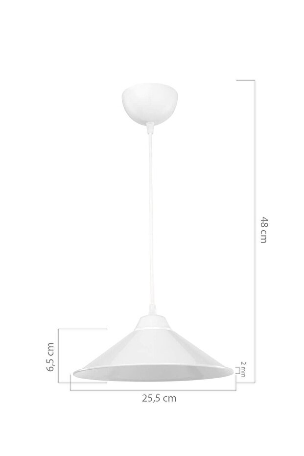 Rose Sakıt Avize Beyaz - 4