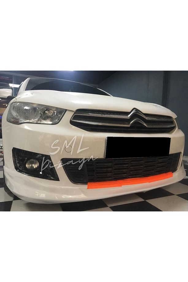 Citroen C Elysee Makyajsız Ön Ek 2013-2017 Plastik Boyasız Citröen C-elyse-elize Ön-bodykit-ek - 3