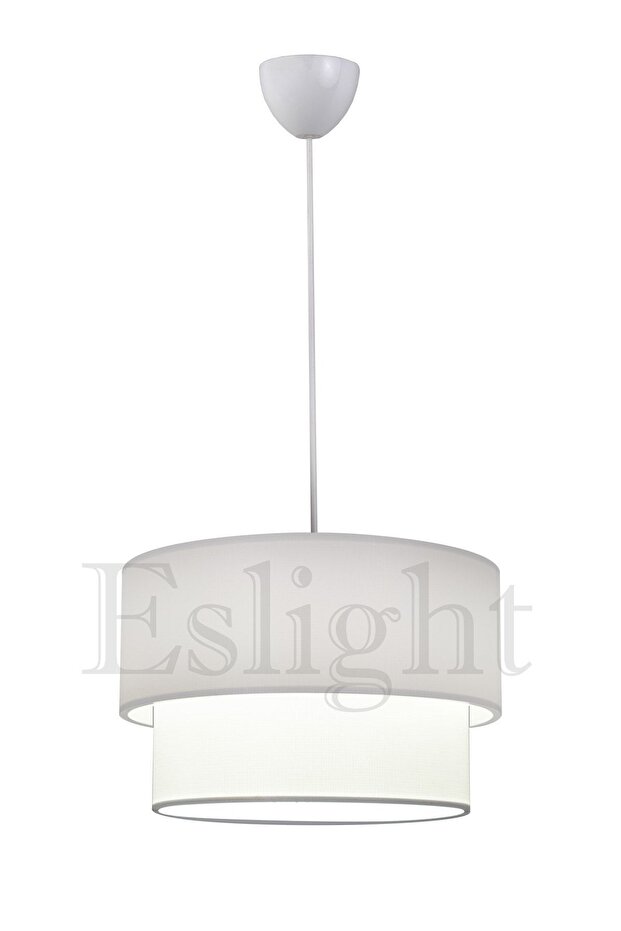 Pasta Tekl Sarkıt Avize Beyaz E784 - 5