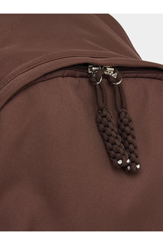 حقيبة ظهر متينة بسحاب للإغلاق وجيوب جانبية - 5