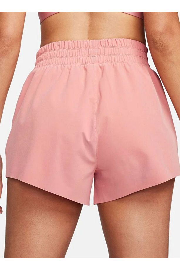 Dri-Fit Running Division High-Waisted 3" Brief-Lined Running Pembe Kadın Şort - 7
