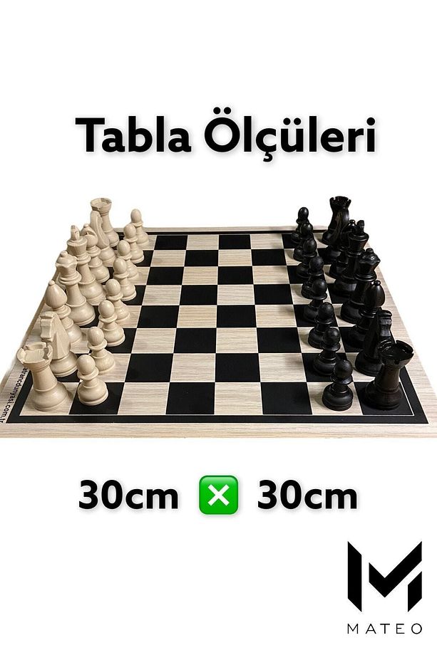 Ahşap Satranç Takımı - 3