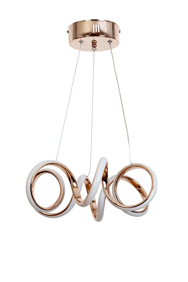 Modern ( 3 Renk Modüllü ) Sarmal Led Avize - 1