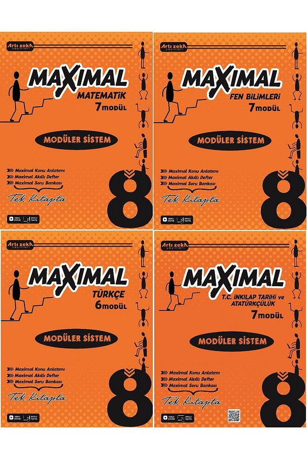 8. Sınıf LGS Maximal 4'lü Set - 1
