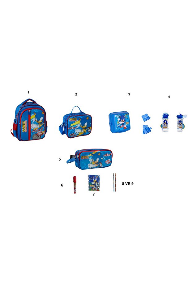 Primary School Bag Set (4 Pieces)