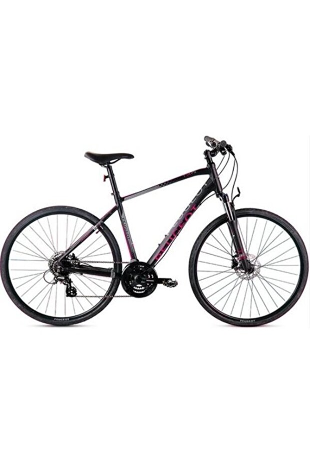 T14-fs Şehir Bisikleti 28 Jant 51 Cm Siyah Kırmızı 2021 Model - 1